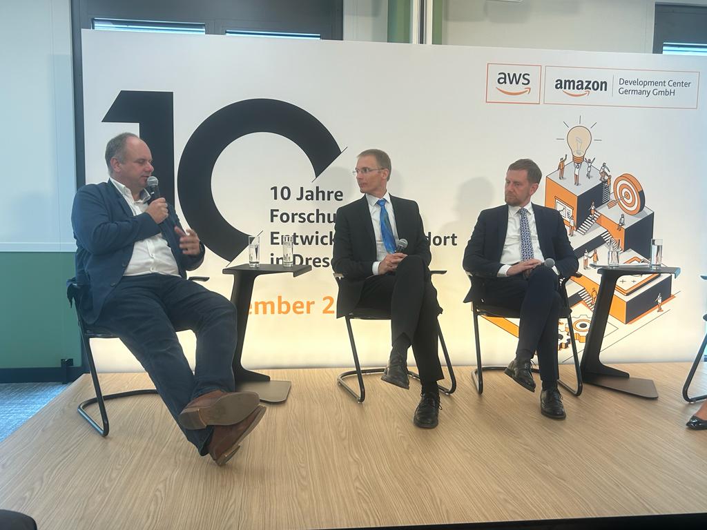 Amazon feierte 10 Jahre Forschung und  Entwicklung in Dresden